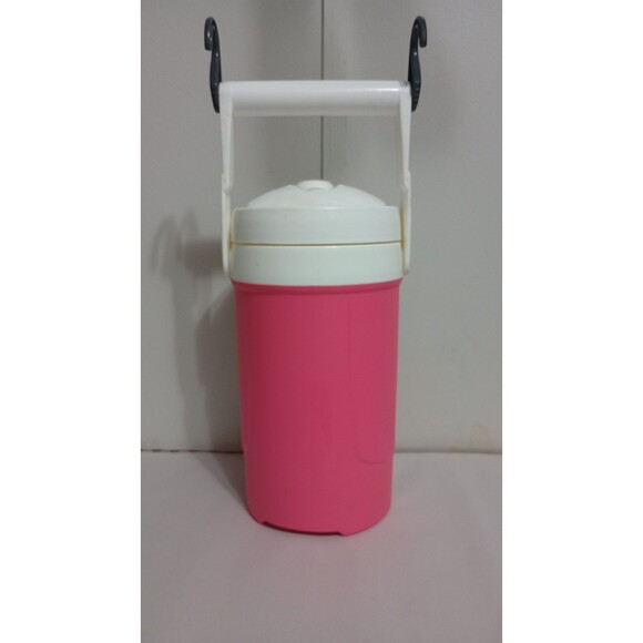 Igloo Legend Water Jug Cooler 1/2 Gallon Insulated Drink Cooler Pink With Hooks - Picture 3 of 6